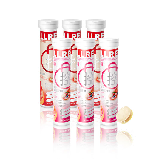 ALLRE Waktu Makan Daftar Masuk Body Sculpt Metabolism Effervescent Tablets-Berry Bliss (20 tablet/tin) 1 tin