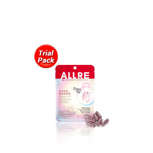 ALLRE Goddess Freshness Cranberry Capsule -7 days packs