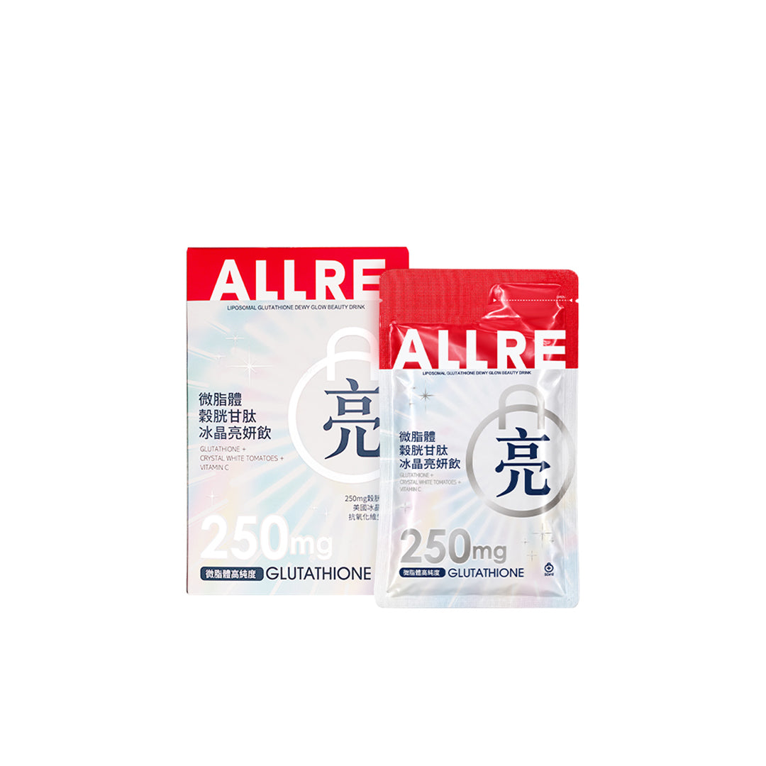 ALLRE Liposomal Glutathione Dewy Glow Beauty Drink | Preorder End November