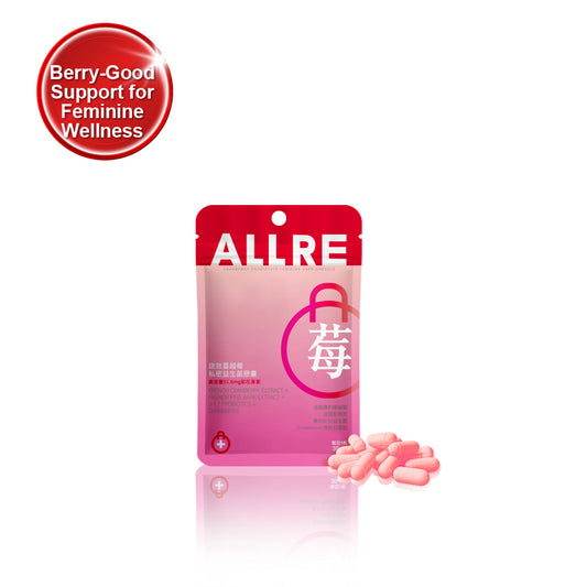 ALLRE Cranberry Probiotics Feminine Care Capsule (30 kapsul/beg)